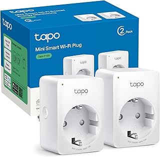 Tapo P100 (Pack de 2) - Enchufe Inteligente WiFi Compacto