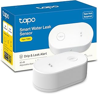 TP-Link Tapo T300 – Sensor Inteligente de Fugas de Agua con Alarma 90 dB